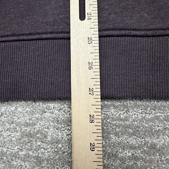 Carhartt Sweatshirt Womens 2XL Purple Crewneck Sleeve Graphic Fleece Pullover - Picture 12 of 12